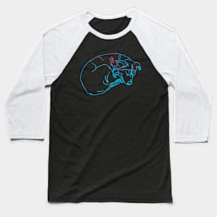 Napping Pup Baseball T-Shirt